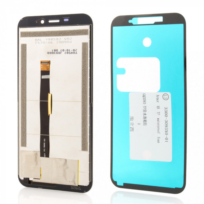 Display Ulefone Armor X8, Negru