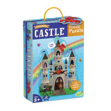 Puzzle de podea in forma de castel, cu personaje si dragoni Castle Floor Puzzle 48 piese