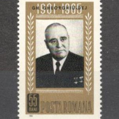 Romania.1966 1 an moarte Ghe.Gheorghiu-Dej DR.134