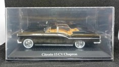 Macheta Citroen 15CV Chapron - Norev/Atlas 1/43 foto