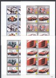 Dominica - Automobile - FERRARI - 4 BL. - MNH, Nestampilat