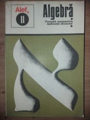 ALEF Algebra 2: Functii numerice, aplicatii diverse- C. Gautier, G. Girard