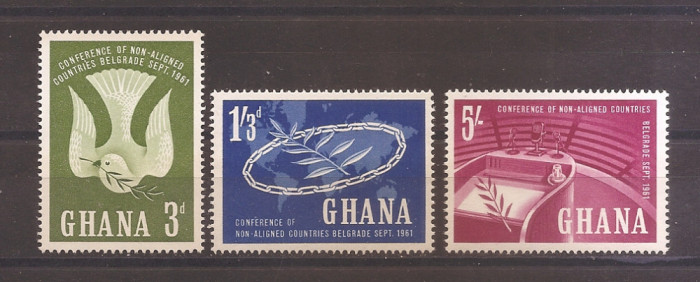 Ghana 1960 - Conferinta de la Belgrad, MNH