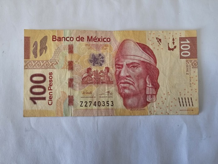Mexic 100 Pesos 2012 Noua
