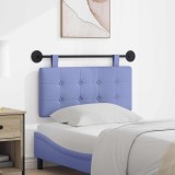 vidaXL Cap de pat suspendat Albastru Jeans 100 x 55 x 5 cm țesătură 42031876