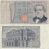 1981 (30 V), 1.000 lire (P-101h) - Italia!