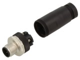 Conector M12 tată drept IP67