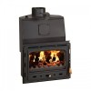 Focar de semineu tip centrala, Prity ACW20, 8 kg/h, 660 x 630 x 880
