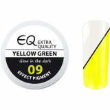 Effect Pigment - GLOW IN THE DARK &ndash; 09 Yellow, 2ml