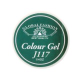 Cumpara ieftin Gel color unghii, vopsea de arta, seria Distinguished Green, Global Fashion, 5gr, J117