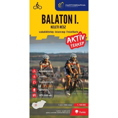 Balaton I. Keleti r&amp;eacute;sz akt&amp;iacute;v t&amp;eacute;rk&amp;eacute;p - Cartographia foto