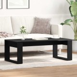 VidaXL Masă de cafea Stejar negru 102 x 50 x 35 cm Lemn compozit