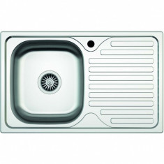 Chiuveta pentru blat Z-INOX ZLN-9188ST, Inox anticalcar, Cuva stanga, 43.5x76 cm - ZLN9188 foto