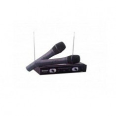 Set 2 microfoane wireless cu receiver foto