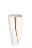 Set 2 vaze flori ceramica bej Maeli 13x26.5 cm