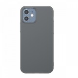 Husa Apple iPhone 12 Mini, Baseus Comfort Case, Negru, 5.4 inch