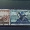 TS21 - Timbre serie Italia 1951 Mi851 852