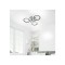 Lustra LED Jamala 48W alb negru LL1962AL