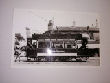 Bnk foto - Tramvai 1904 - Anglia, Alb-Negru, Transporturi, Europa