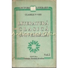 Literatura Clasica Universala. Clasele V-VIII - II