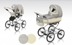 Carucior 2 in 1 BabyActive Ballerina Heritage CBABH9B, Bej foto