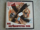 Film Super 8 mm Vintage - PROFESIONISTII (Rolă Mare - 177 mm) - Claudia Cardinale / Burt Lancaster / Lee Marvin