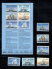 Djibouti 2000 Ships set + perf sheet Mi.763-68+KLB MNH DE.216, Nestampilat