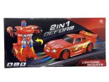 Masina Cars McQueen transformers cu baterii bf2023