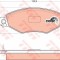 Set placute frana,frana disc PEUGEOT 306 Hatchback (7A, 7C, N3, N5) (1993 - 2003) TRW GDB1361