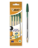 Cumpara ieftin Set 2 pixuri BIC Cristal Mediu, verde - RESIGILAT