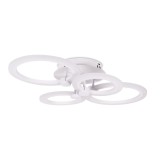 Plafoniera Pearl LED 52W 3CCT cu telecomanda, alb, Erste