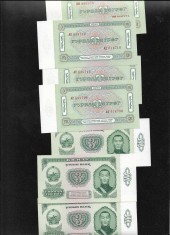 Rar! Mongolia 3 tugrik 1983 unc pret pe bucata