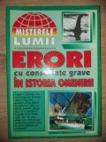 Erori cu consecinte grave in istoria omenirii