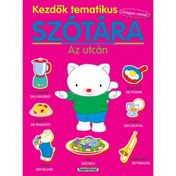 Kezdők tematikus sz&oacute;t&aacute;ra - Magyar-n&eacute;met - Az utc&aacute;n - Eduardo Trujillo