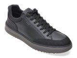 Pantofi sport GEOX negri, U66AJB, din piele ecologica