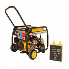 Stager FD 10000E3+ATS generator open-frame 8kW, trifazat, benzina, automatizare - 6960270420080