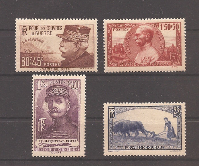 Franta 1940 - Timbru de caritate, MNH