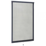 Cumpara ieftin Plasă insecte pentru ferestre tip rulou, antracit, 100x170 cm