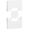 Placa pentru priza schuko KW4140A16 KW4140A16F 2M Living Now Bticino alb KW03