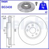 DELPHI BG3430 Disc frana