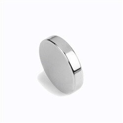 Magnet puternic neodim disc rotund 20mm x 2mm foto