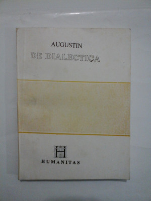 DE DIALECTICA - AUGUSTIN foto