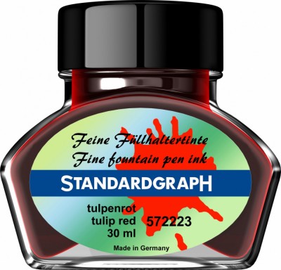 Cerneala Standardgraph rosu lalea 30 ml foto