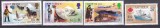 DB1 Antigua 1974 - 75 UPU Vapoare Supratipare Valori Noi 4 v. MNH, Nestampilat