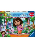 Ravensburger Puzzle Dora The Explorer 2x24p (12004199)