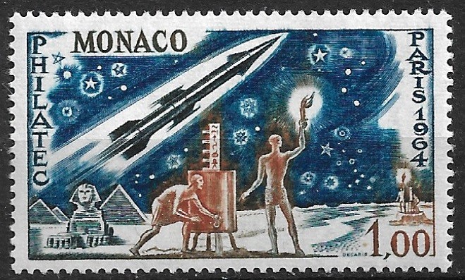 B1104 - Monaco 1974 - Philatec neuzat,perfecta stare