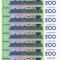 UZBEKISTAN lot 10 buc. X 200 sum 1997 UNC!!!