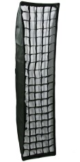 Softbox strip 22x90cm cu grid montura Elinchrom