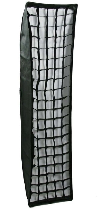 Softbox strip 22x90cm cu grid montura Elinchrom