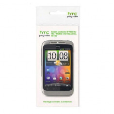 Folie plastic protectie ecran HTC SP P550 pentru HTC Wildfire S, set 2 bucati foto